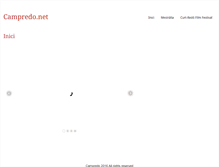 Tablet Screenshot of campredo.net